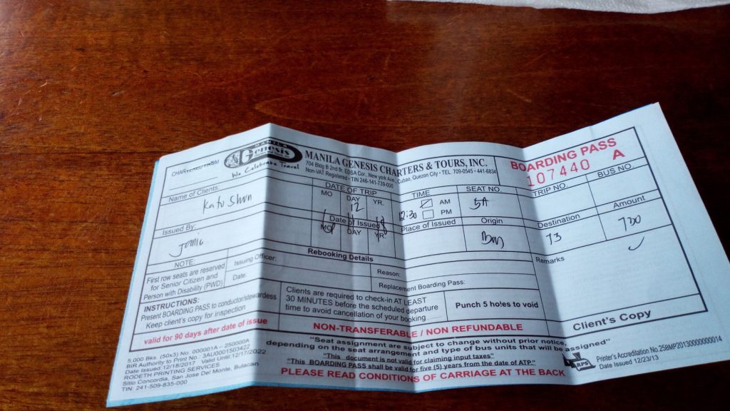 Joybus Ticket