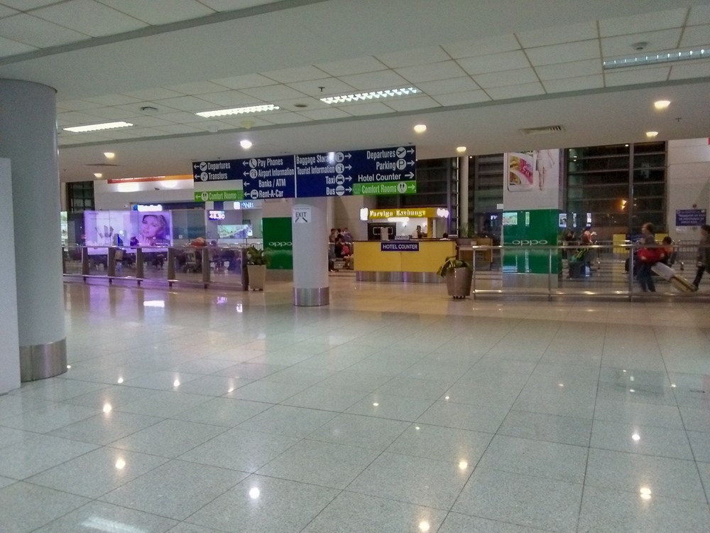 Terminal 3 税関後の画像