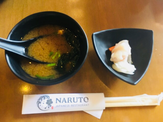 NARUTO 味噌汁、漬物の画像